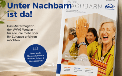 Das neue Mietermagazin ist da!